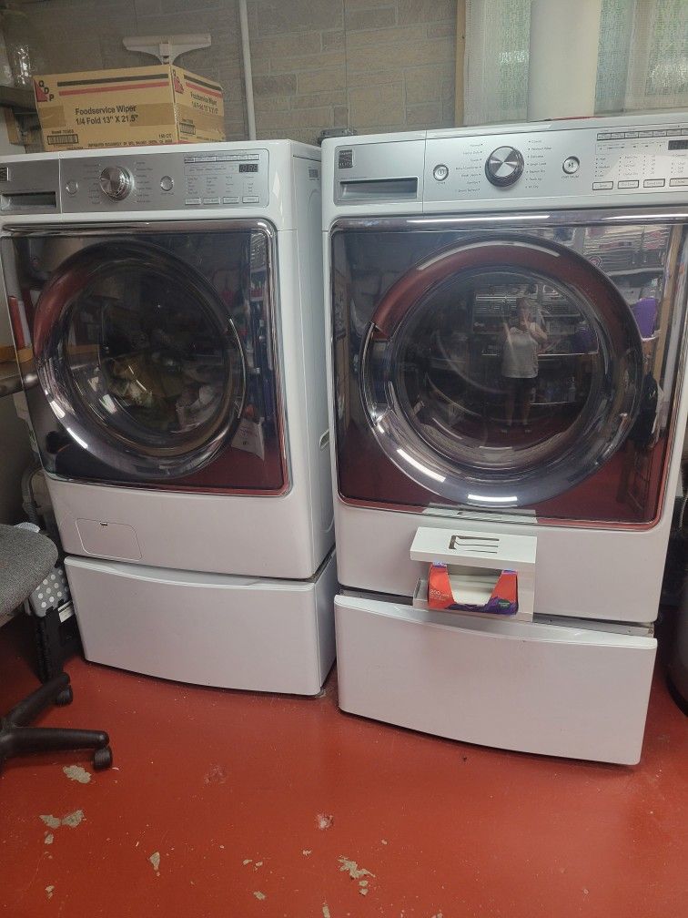 Kenmore Washer And Dryer With Bottom Drawers