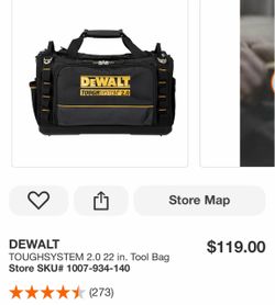 DEWALT TOUGHSYSTEM 2.0 22 in. Tool Bag