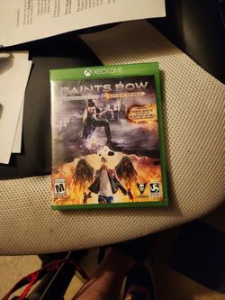 Saints ROW XBOX ONE