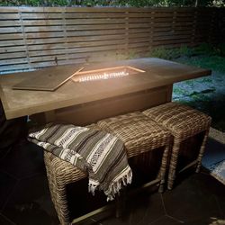 Patio Furniture - Price Reduced Motivated to sell awesome table 1700 originally