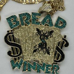 Mariner link necklace with pendant 