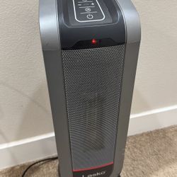 Lasko 1500W Oscillating Ceramic Tower Electric Space Heater without Remote Control