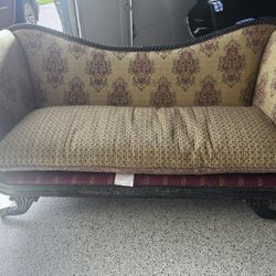 Vintage Patterned Sofa
