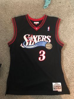 Authentic Iverson Jersey size MEDIUM