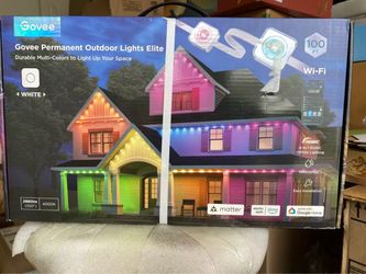 Govee 100 Feet Permanent Outdoor Lights with 72 LED Lights