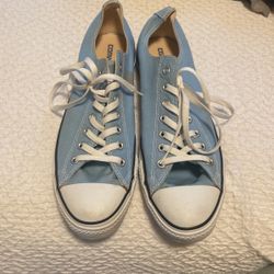 Like New Mens Blue Converse 