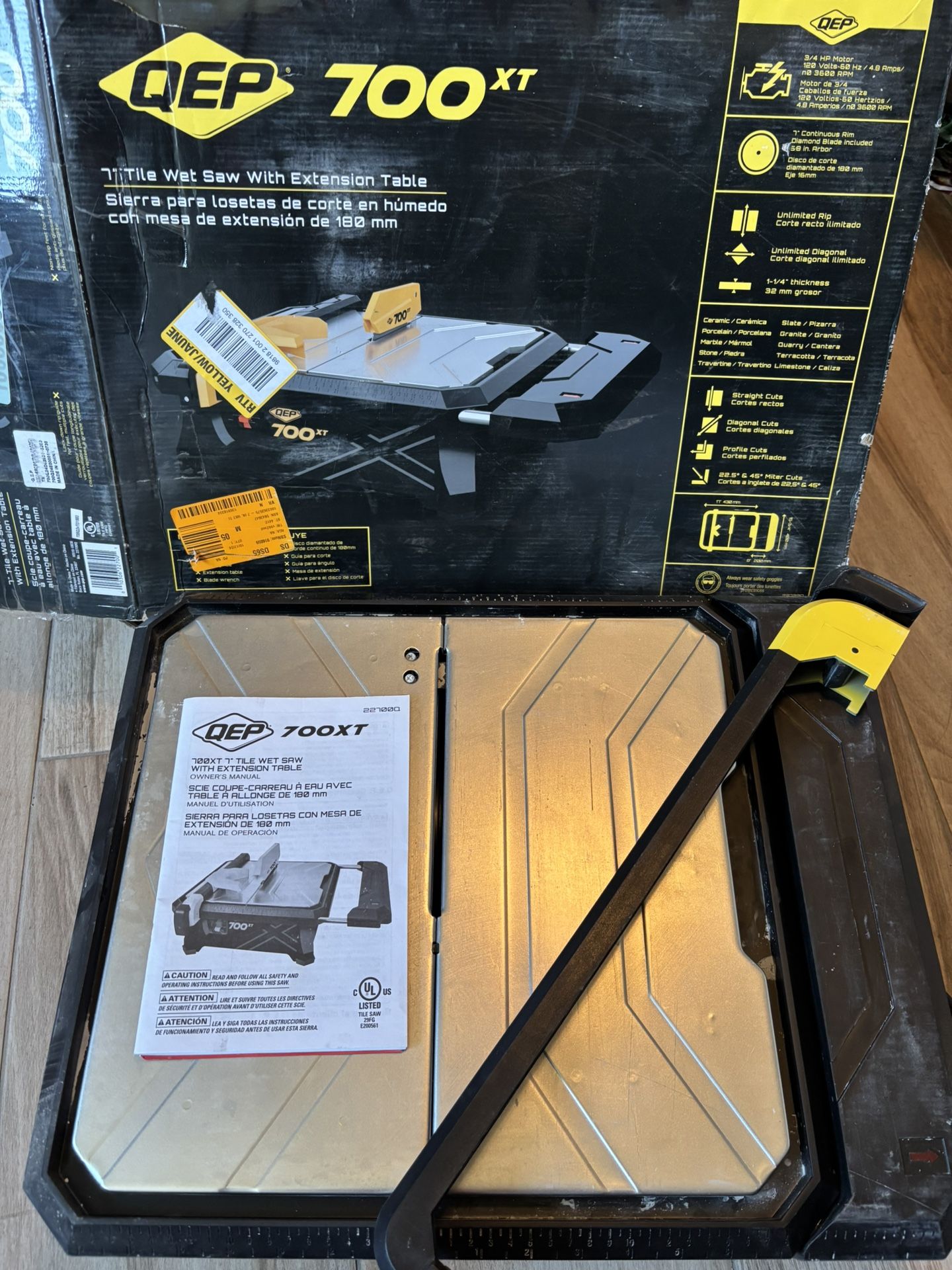 Wet Tile Saw 700