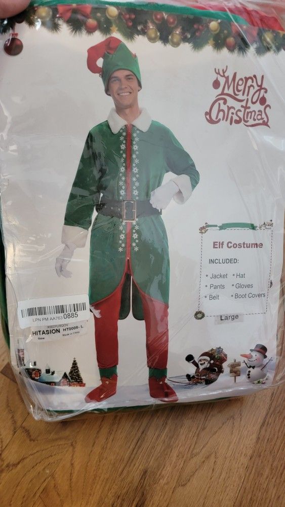 Adult Elf Costume (Large)