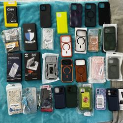 Lot Of Phone Cases Mostly iPhone 