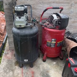 Two 21 Gallons Air Compressor 