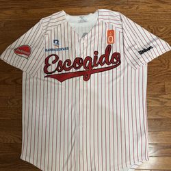 2023 Leones del Escogido Authentic Game Issued Worn Jersey Sz L Dominican League