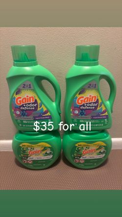 Gain detergent bundle