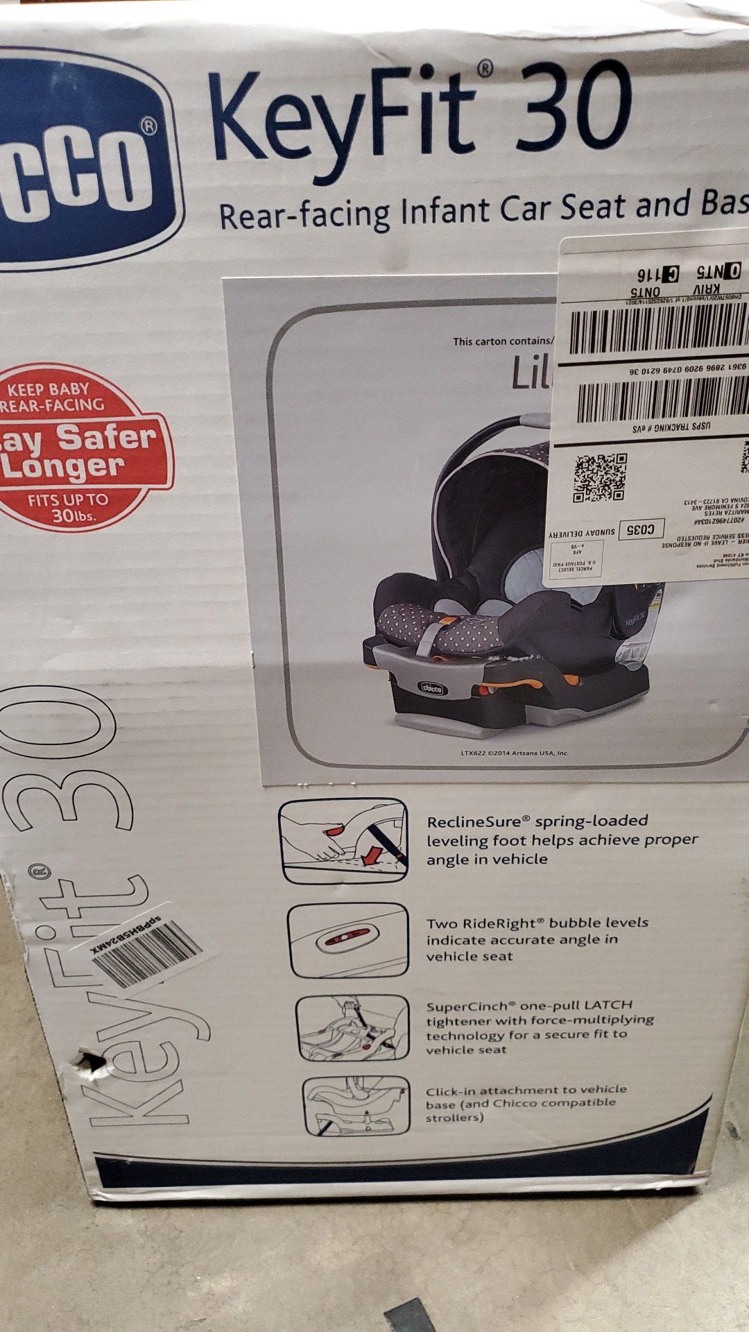 Chicco Keyfit 30 car seat and base