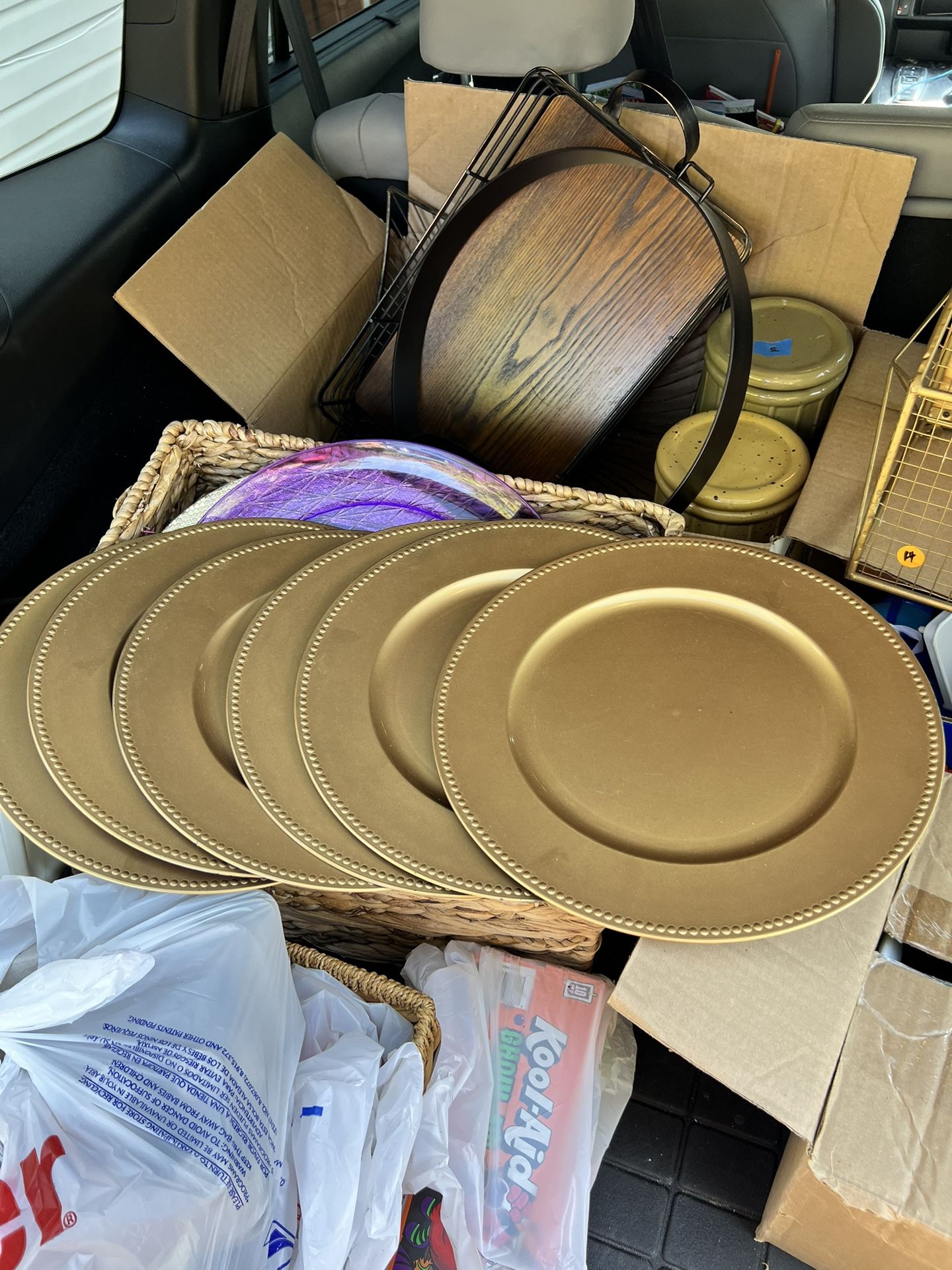 Gold Charger Plates