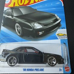 2026 Hot Wheels "F" case release / '98 Honda Prelude / Black / NEW