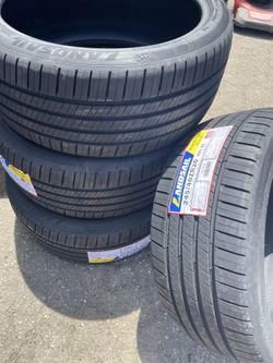 New tires 245/45/20 landsaul tires $100 each tire plus tax