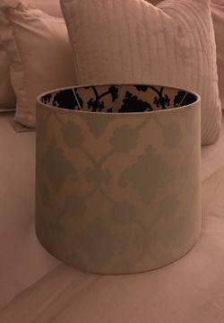 Black & White Lamp Shade