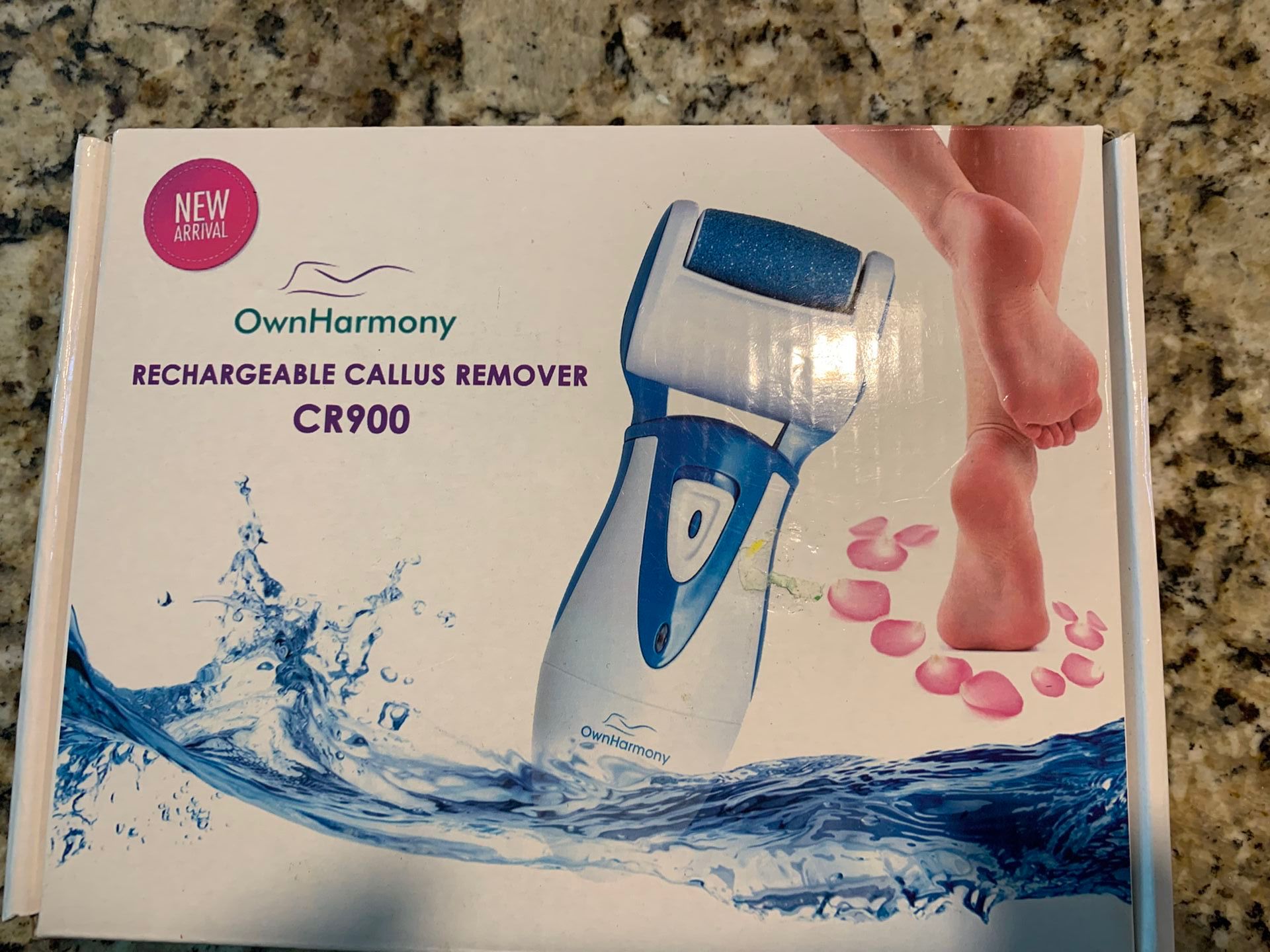 Rechargeable Own Harmony Brand Callus Remover W/ Extra Rollers