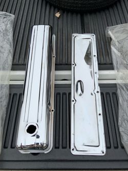 Chrome 235 valve cover and side cover