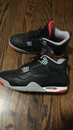 Air Jordan 4 Retro Bred Sneakers