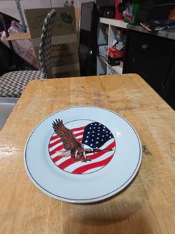 Vintage Liberty Society - A Genuine Porcelain Collectible Plate