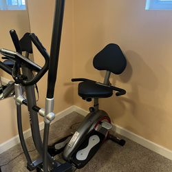 3 In 1 Elliptical/ Trio-Trainer (Barely Used)