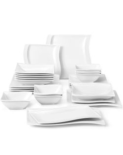 Malacasa Plates and Bowls Set 26 Pieces