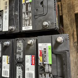 USED BATTERIES 