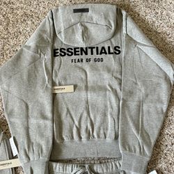 Gray Essentials Hoodie