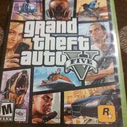 Xbox 360 Grand theft Auto V (2 discs)