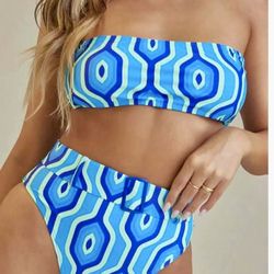 Swimsuit - New Bikini - Geometric Pattern Design 