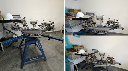 🔥 Complete Commercial Screen Printing Setup