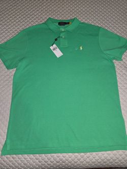 XL - Ralph Lauren Polo Men's Mint Green Short-Sleeve.(NEW RETAIL$ 110)