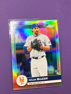 2026 Topps Chrome Nolan McLean RC Refractor #45 New York Mets Rookie