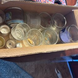 Free/ Empty Candle Jars