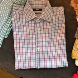 Boss Dress Shits Sharp Fit 15 1/2 34/35