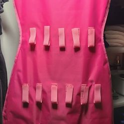 2 Pink Hanging Jewelry Organizers 