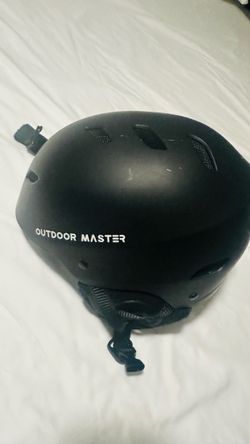 Outdoor Master Ski/Snow Helmet Black