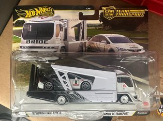 Hot Wheels Team Transport '07 Honda Civic Type R & Kousoku Hauler # 93