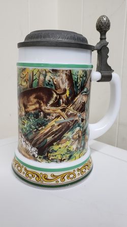 GLASS BMF BIERSEIDEL BEER STEIN