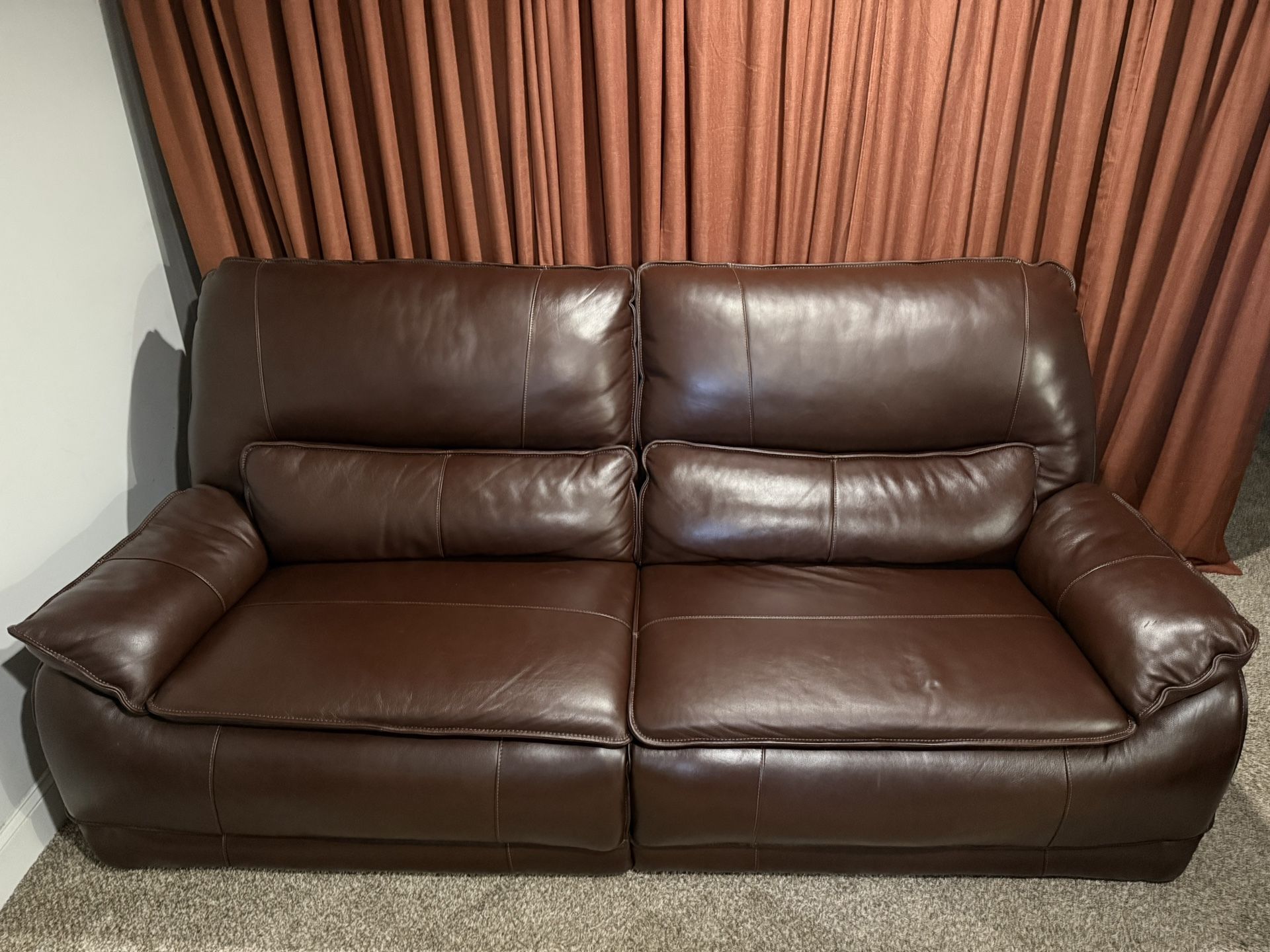 Leather LoveSeat Recliner (Electric)
