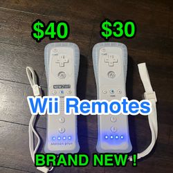 🎮 Nintendo Wii Remote Controllers (White) + Motion Plus Options 🎮