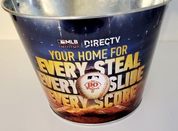 Baseball Beer Bucket MLB DirecTV Extra Innings Promotional Merch 2023 - NEW
