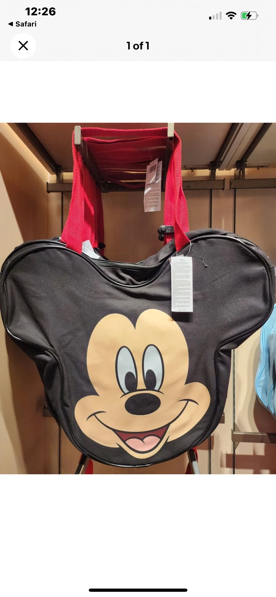 Disney Parks: Disneyland Big Tote Bag