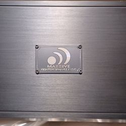 MASSIVE Blade X 4 Channel 1000 Watts Amplifier