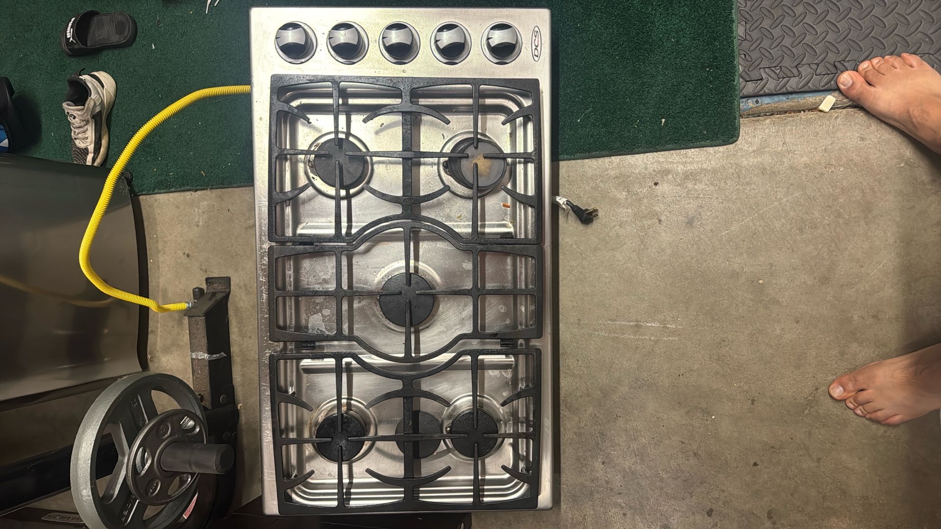Used DCS 36 Inch Gas Cooktop