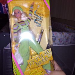 Extreme Green Barbie Doll 