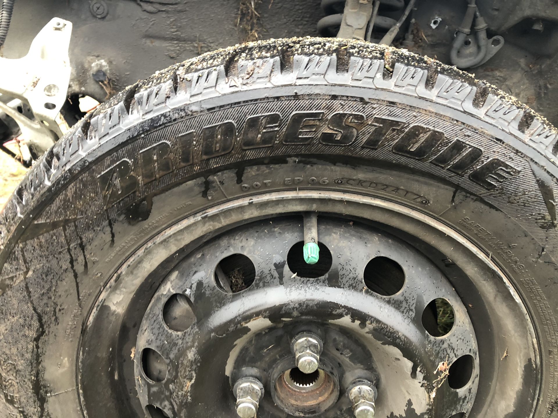 185/65r14 Bridgestone snow tires