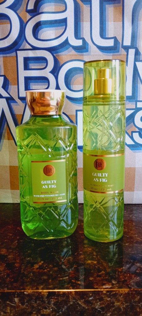 Guilty As Fig Bath And Body Works Duo