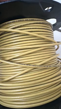 THHN/MTW 12 AWG Yellow Wire Spool